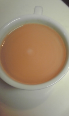 ティーパックの紅茶ですが　美味しくできチャイいました♪ご馳走さまです♪