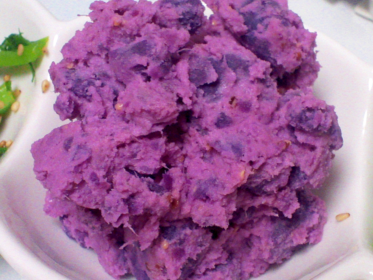 クリームチーズ入り 紫芋の鮮やかサラダ レシピ 作り方 By Fukuwajutu 楽天レシピ