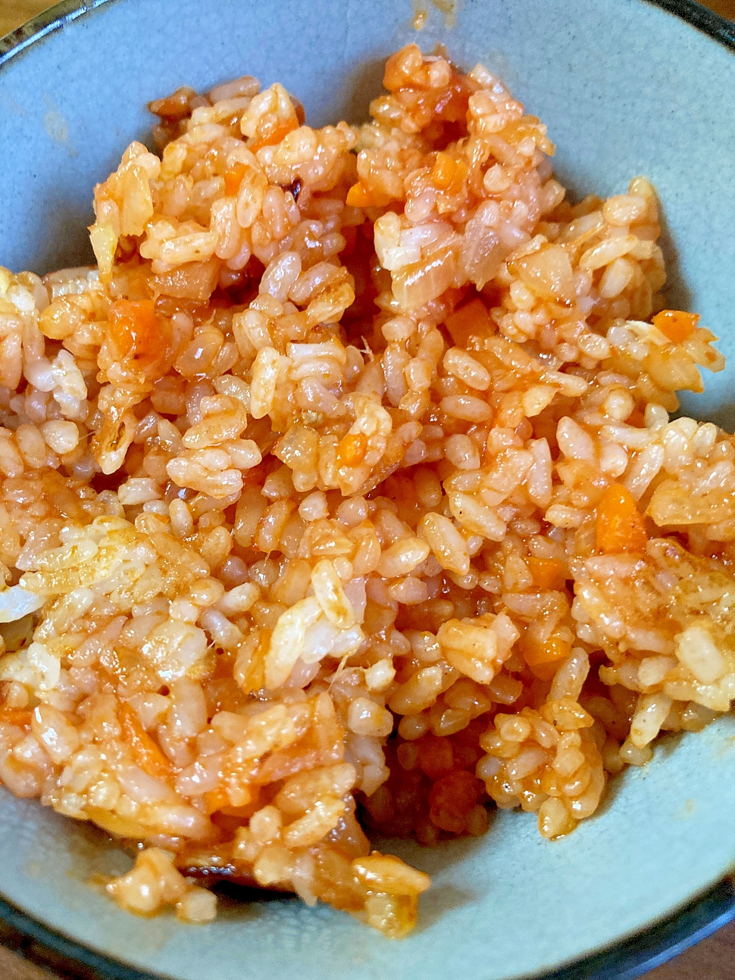 人参 玉ねぎ ツナ入りのケチャップライス レシピ 作り方 By 水玉模様 楽天レシピ