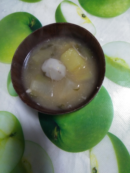 さつま芋が甘くてほくほくして
身体も温まりました♪
美味しい味噌汁ごちそうさまでした(@_@)