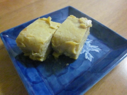 おでんの残り汁deだし巻きたまご