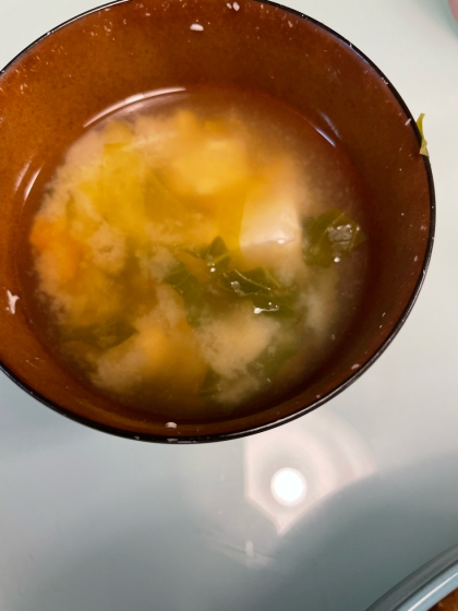 ほっこり★さつま芋のお味噌汁