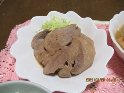 ガッツリ食べよう！豚の生姜焼き