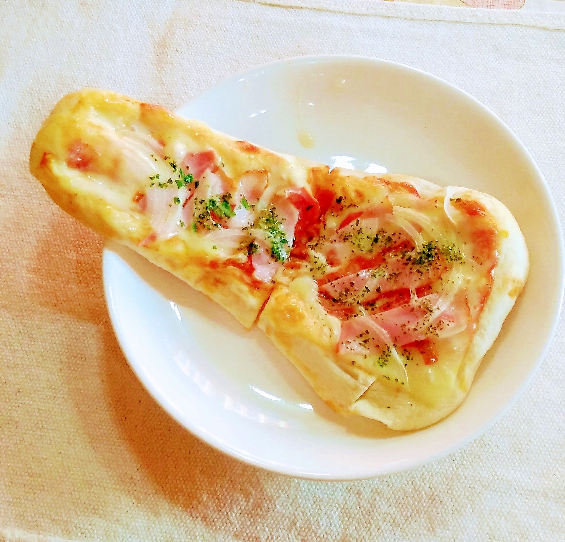 簡単おいしい！ナンちゃってピザ