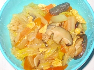 鍋の残り野菜で 簡単中華丼 レシピ 作り方 By Soraちゃんママ 楽天レシピ