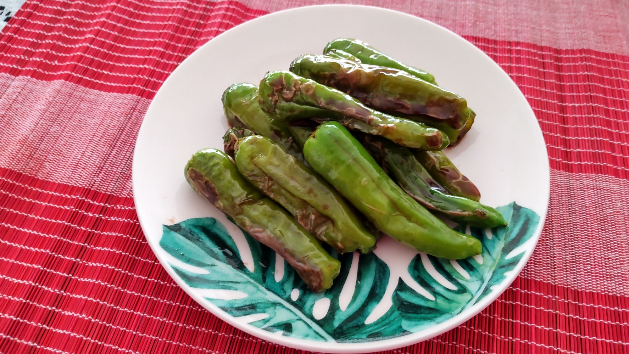 簡単！副菜！ししとうの甘辛炒め〜