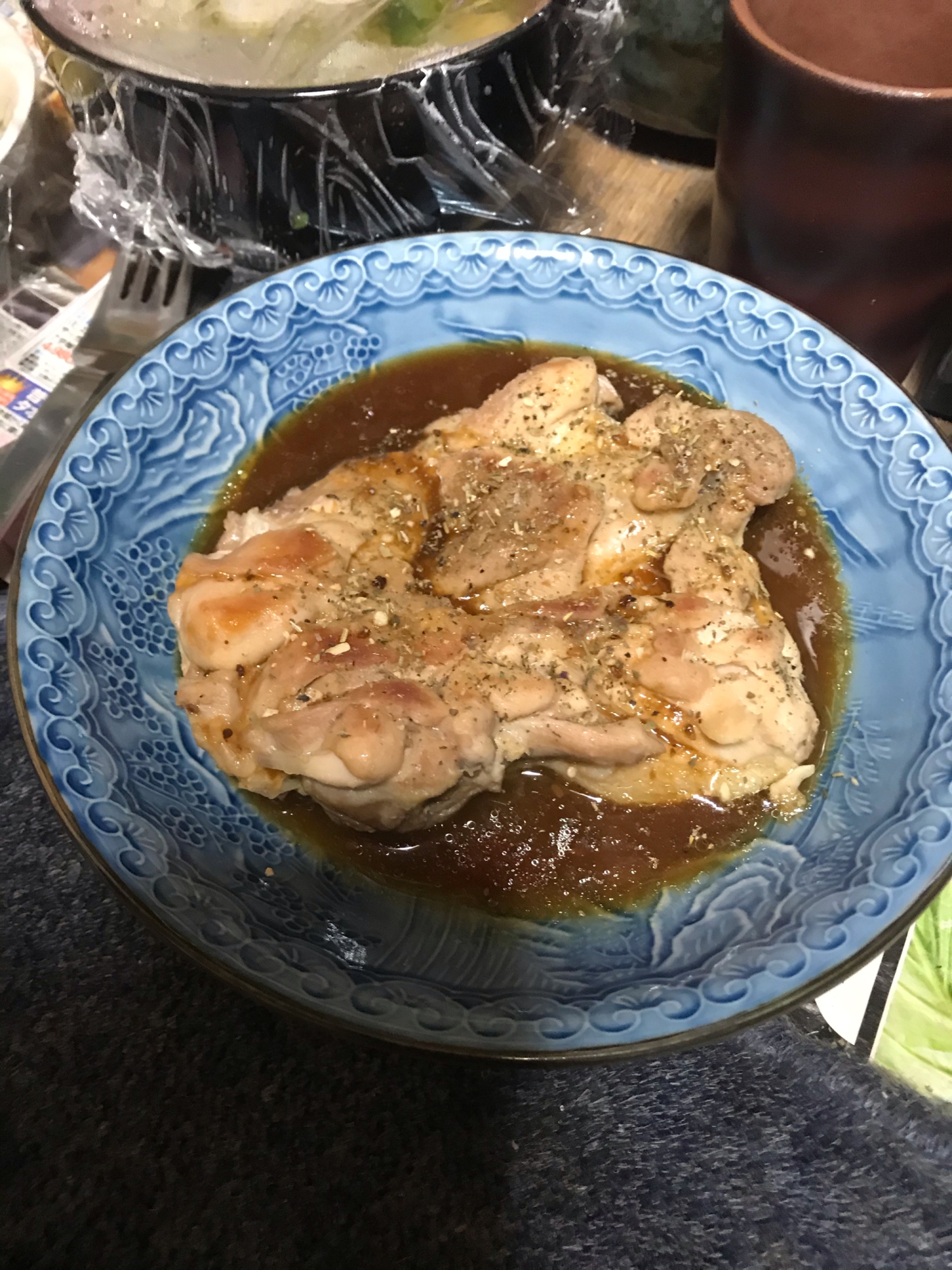 鳥モモ肉のイタリアン焼き