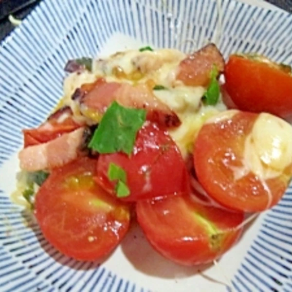 ミニトマトとベーコンのチーズ炒め レシピ 作り方 By Koyoca 楽天レシピ ミニトマトとベーコンのチーズ炒め レシピ 作り方 By Koyoca 楽天レシピ