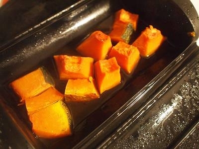 簡単★シリコンスチーマーでかぼちゃの甘煮