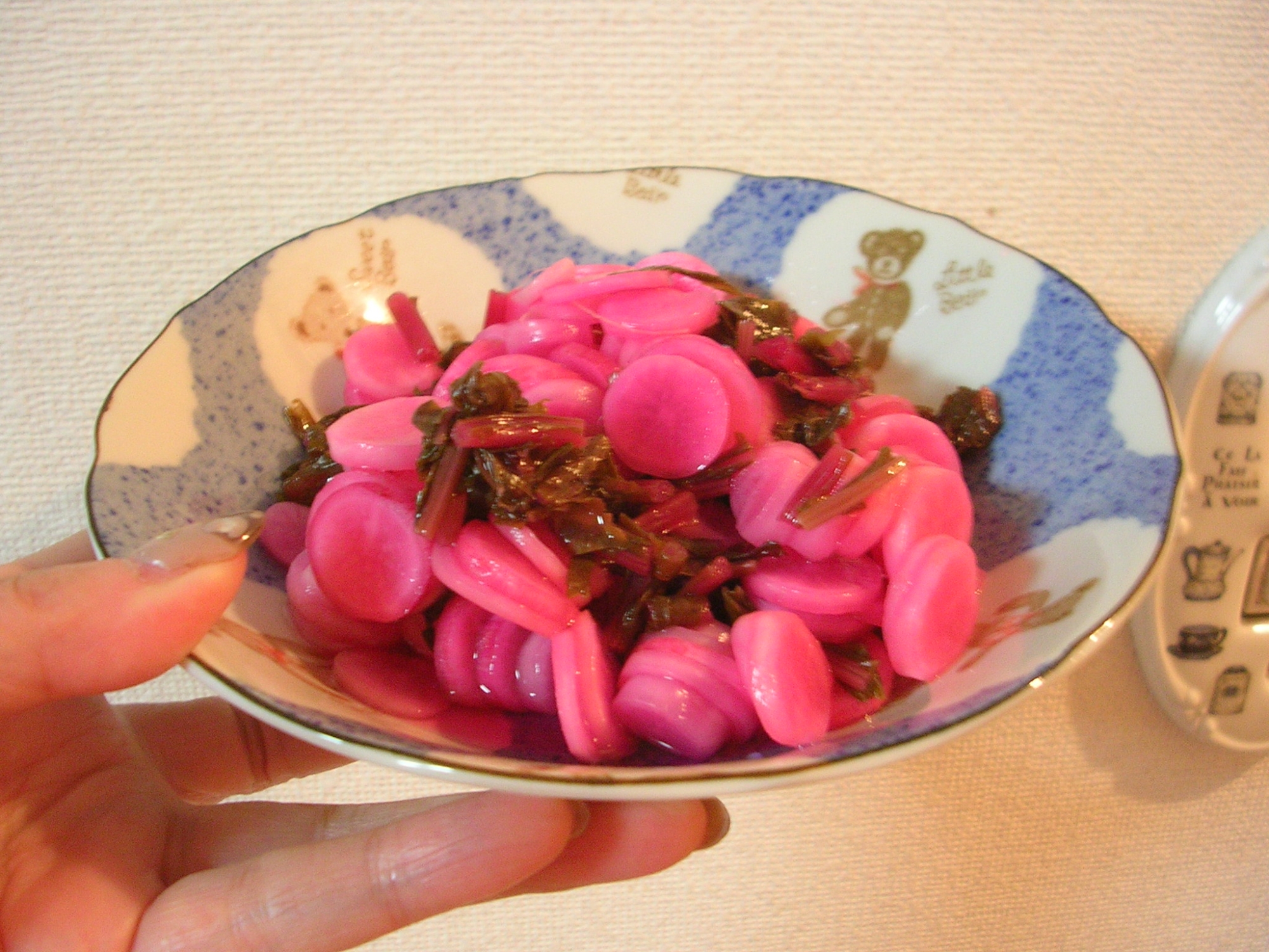 きれいなピンクに 日野菜の甘酢漬け レシピ 作り方 By うさぎの春子 楽天レシピ