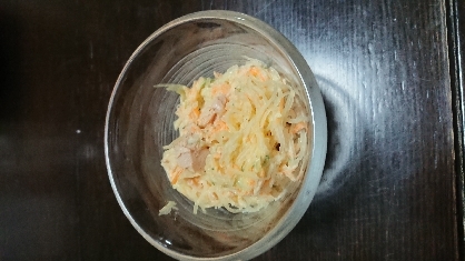 簡単！そうめんかぼちゃ☆ツナマヨサラダ♪