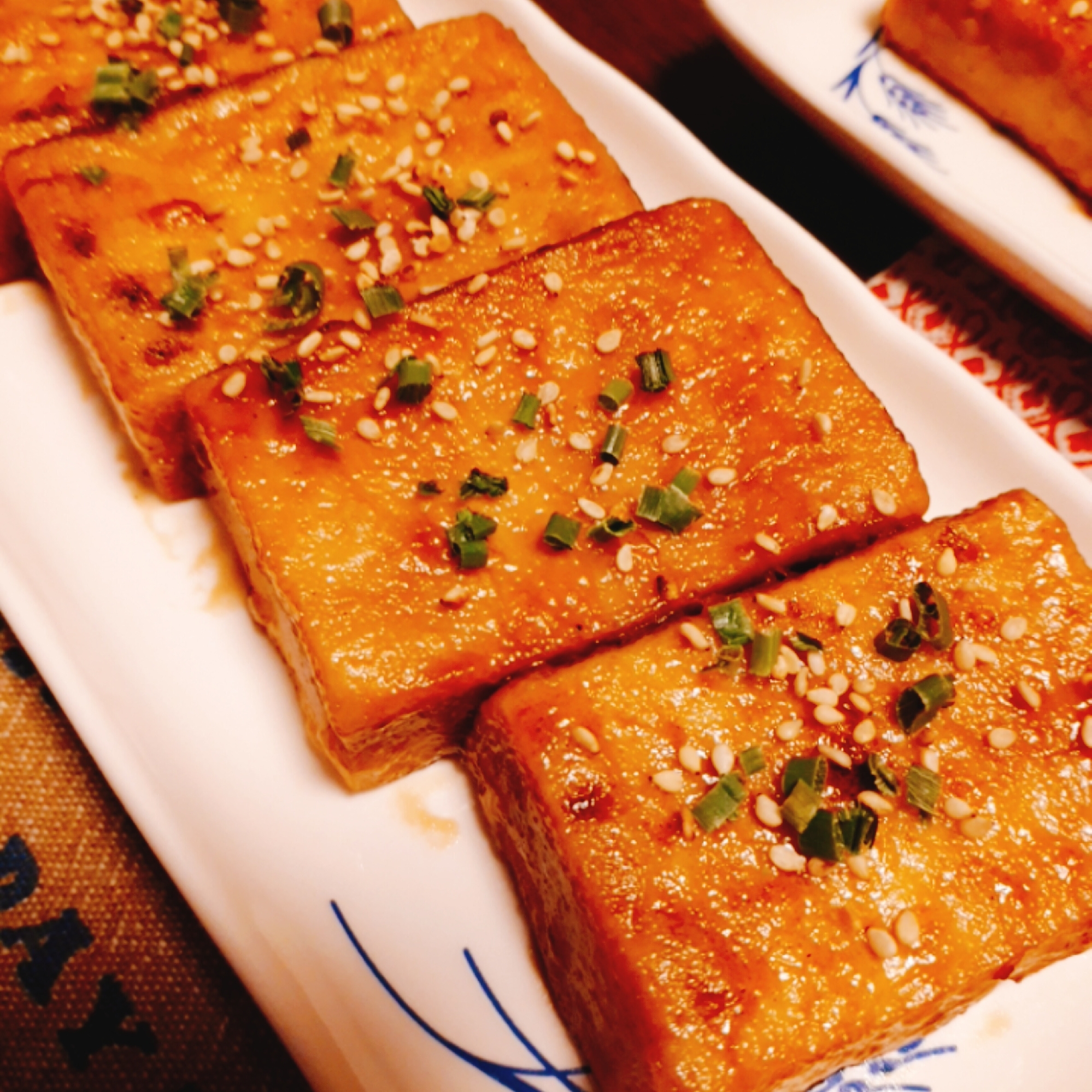 高野豆腐の甘辛焼き