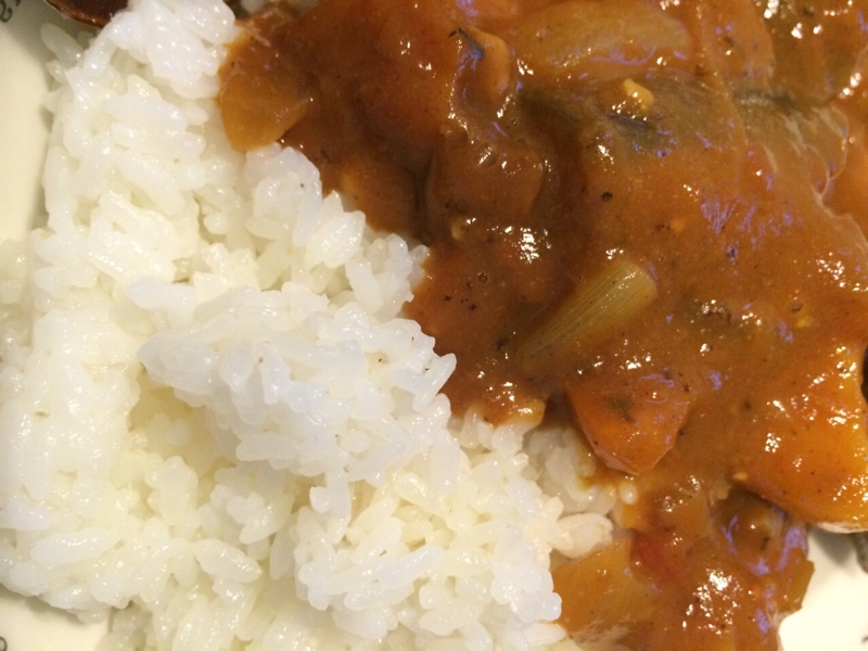 トマトとノリの佃煮のカレー D レシピ 作り方 By りぽひめ 楽天レシピ
