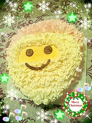 X Masサンタｹｰｷ レシピ 作り方 By Mipa Mipa 楽天レシピ