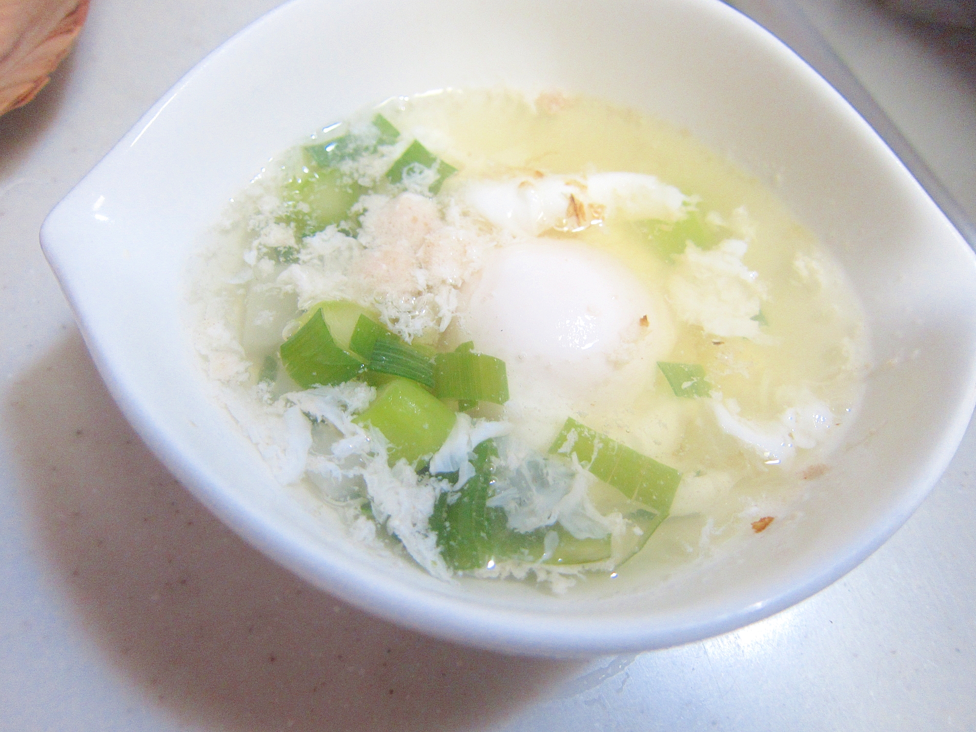大根と卵のスープグリル