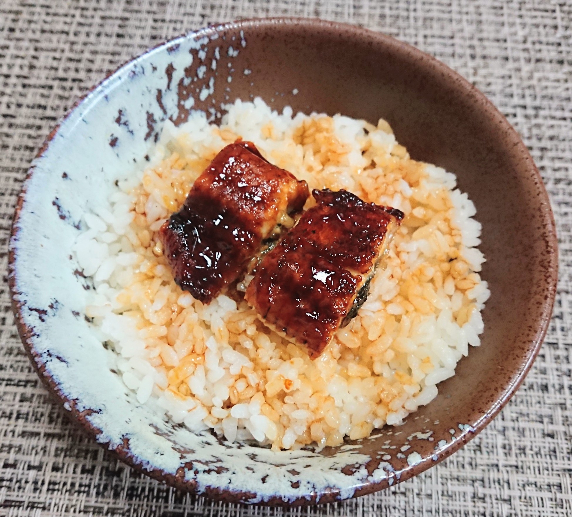 貧乏飯☆鰻の酒焼きご飯