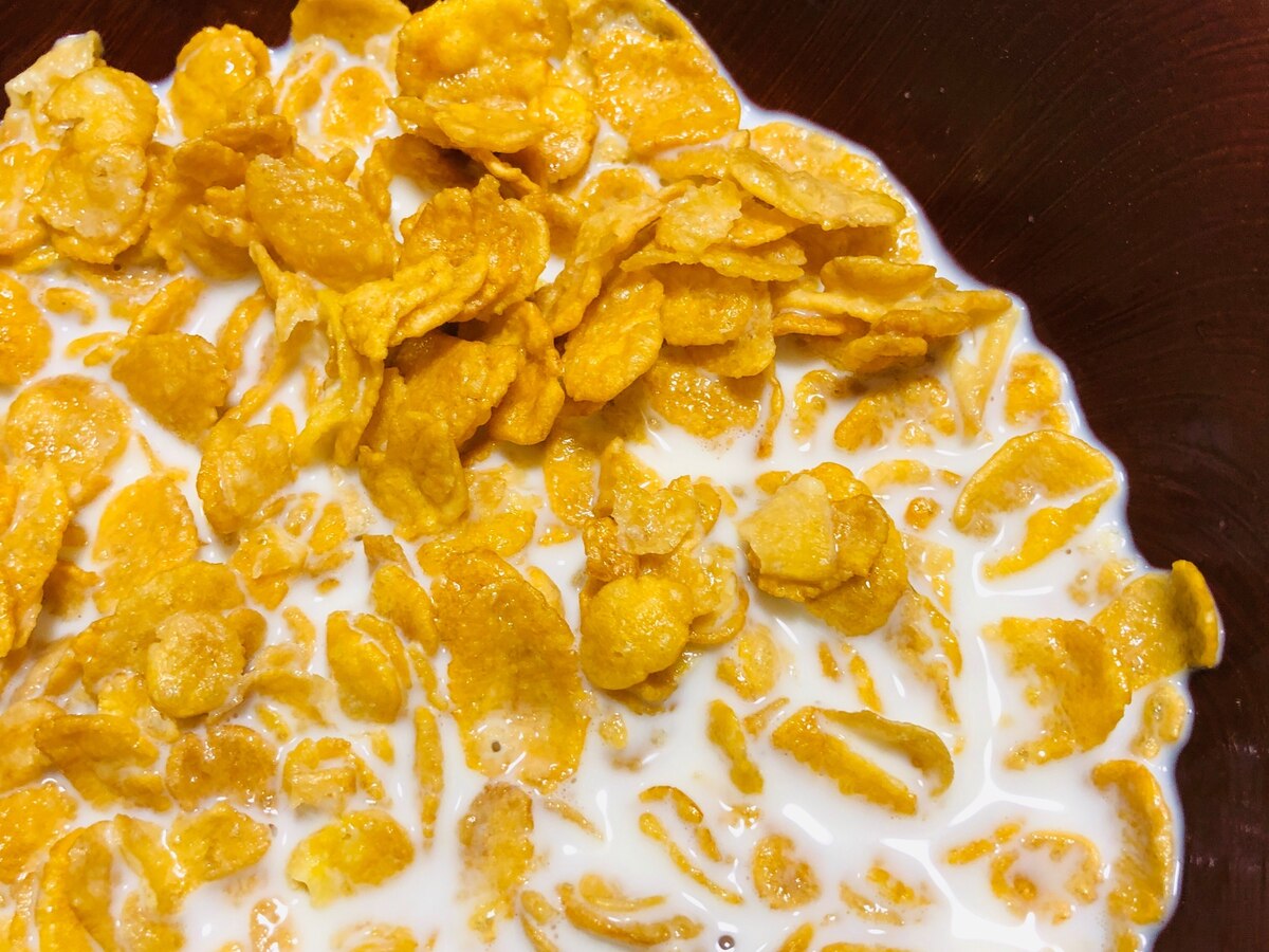 はちみつとバナナとホットミルクのコンフレーク レシピ 作り方 By ろーるけーき 楽天レシピ はちみつとバナナとホットミルクのコンフレーク レシピ 作り方 By ろーるけーき 楽天レシピ