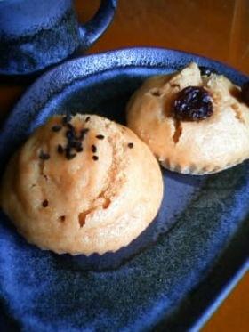 簡単♪ヘルシー♪もっちもちなきな粉蒸しパン