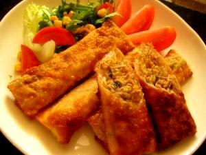 中華風☆ベジ春巻き レシピ・作り方 by yuki-.- - 楽天レシピ