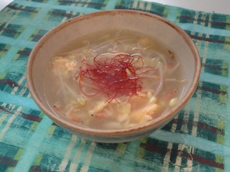 キャベツと桜えびのスープ