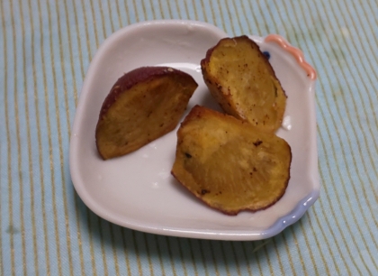 大学芋風の♪さつまいもの素揚げ
