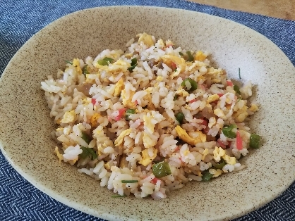 ちょうど使いきりたい材料が全部揃っているレシピだったので、お昼ご飯に作りました！
材料の絶妙な味バランスでどれが欠けてもダメですね！美味しくいただきました♪