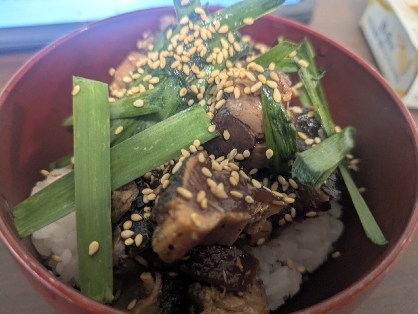 しっとり美味、鰹たたきの漬け丼