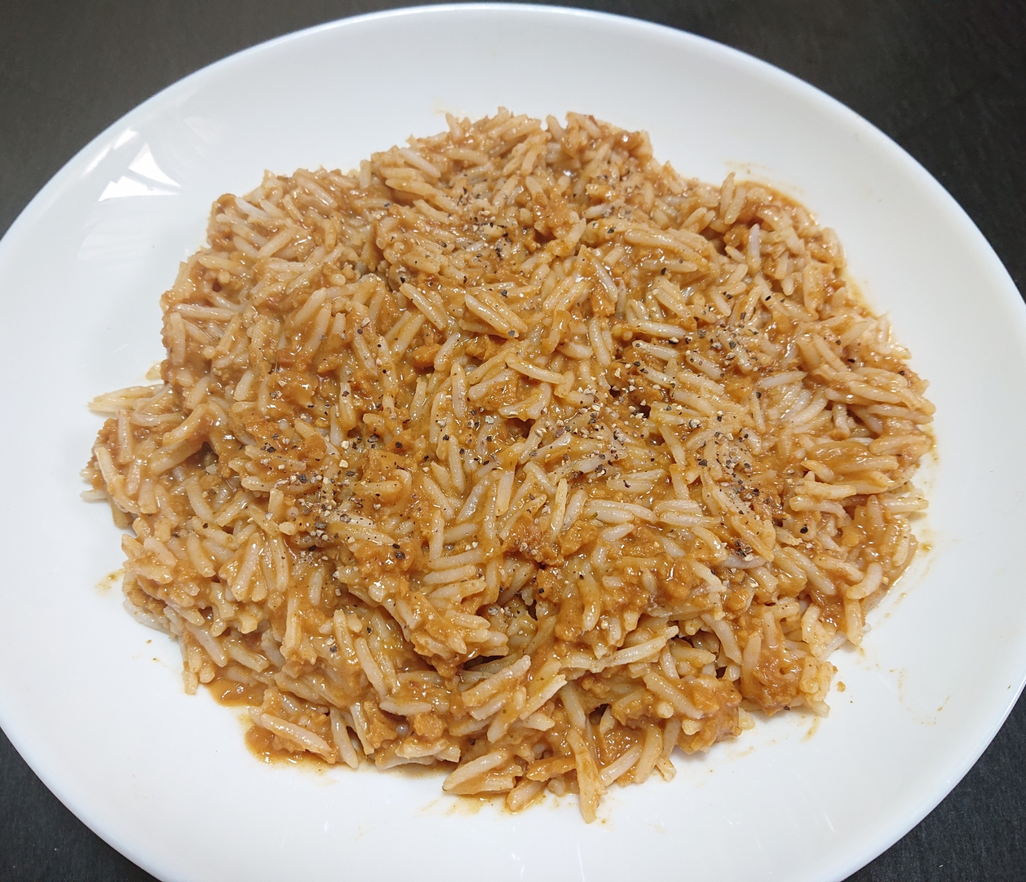 レトルトで☆インドっぽいカレーライス