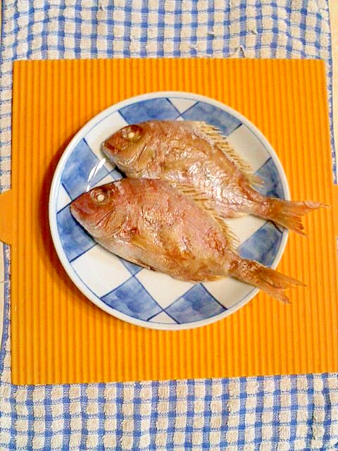 小鯛の塩焼き レシピ 作り方 By テツオ63 楽天レシピ