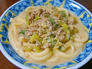 簡単担担うどん