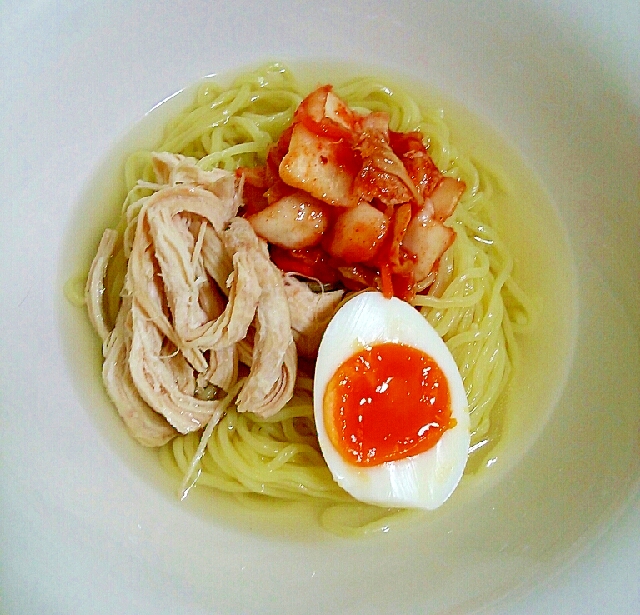 簡単うまい！冷やしキムチラーメン