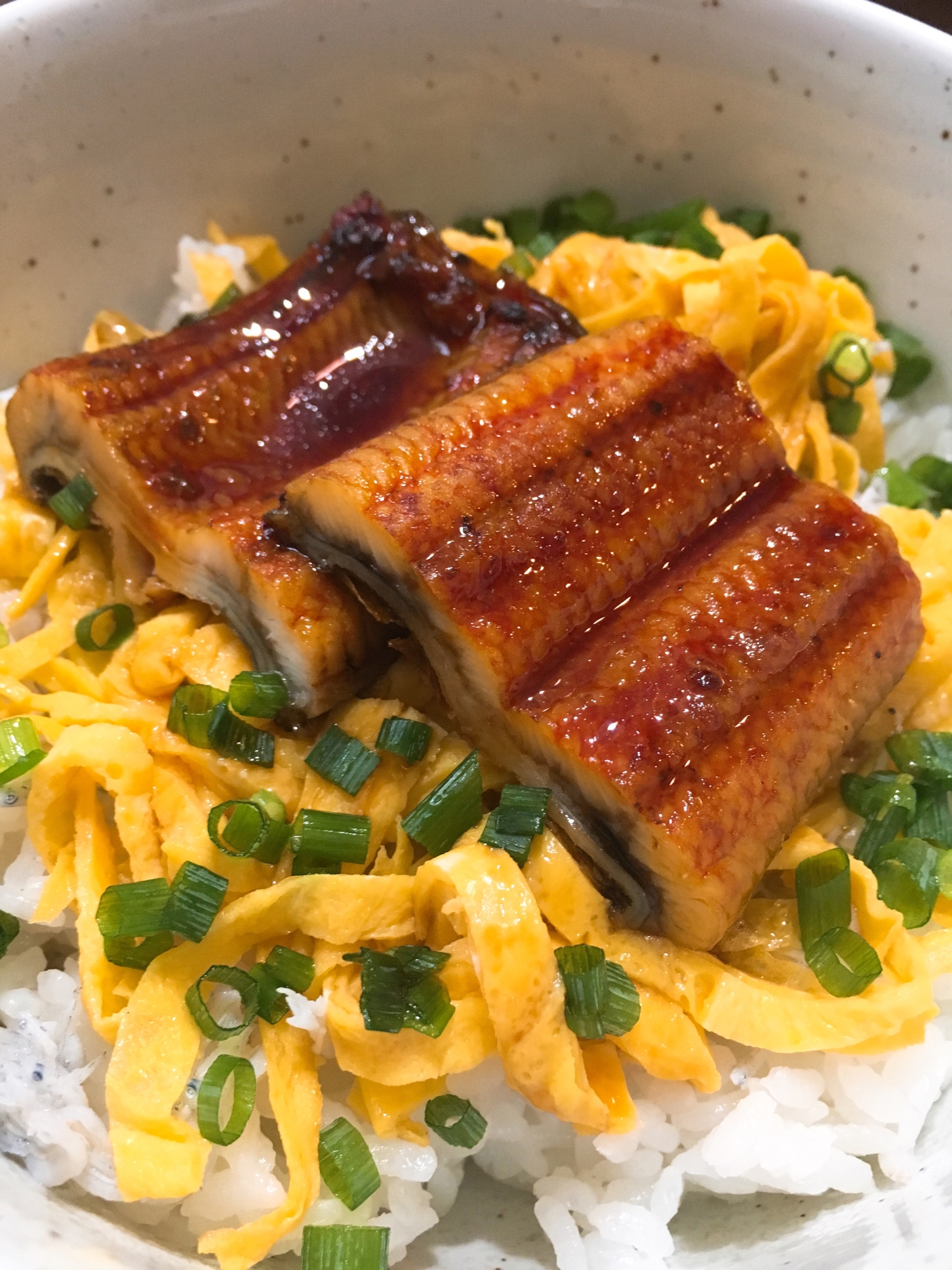 土用の丑の日のカサ増し鰻丼！！