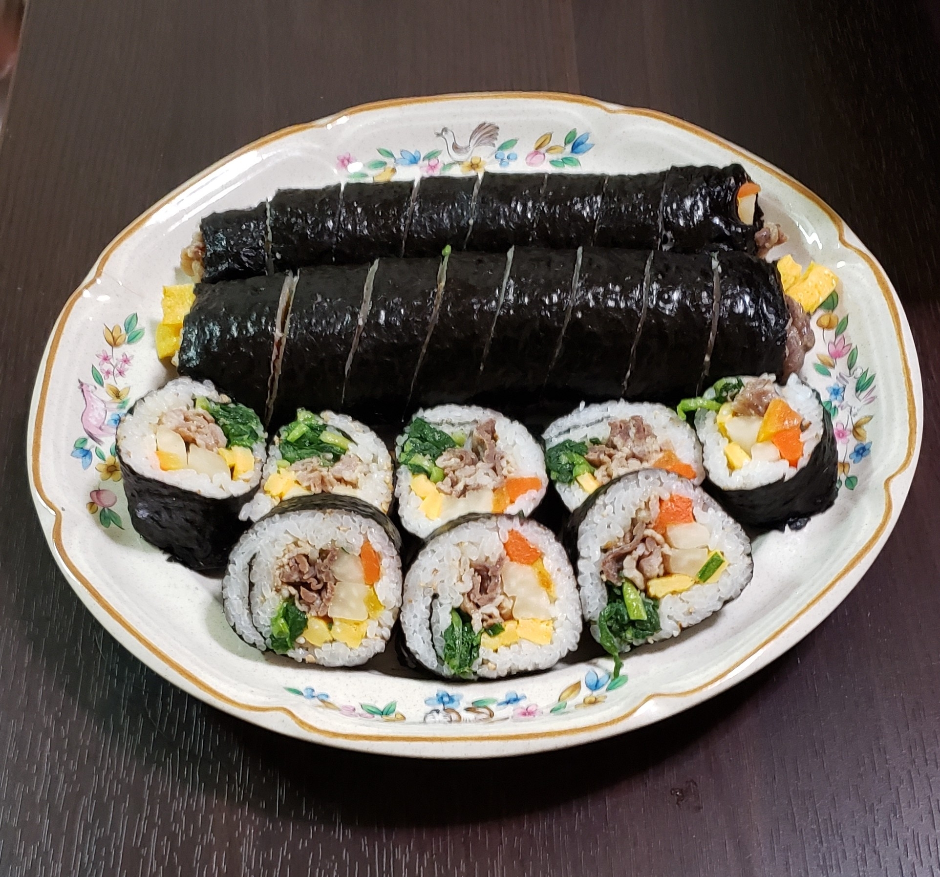 本格的な韓国キンパ 韓国風のり巻き レシピ 作り方 By パタコさん 楽天レシピ