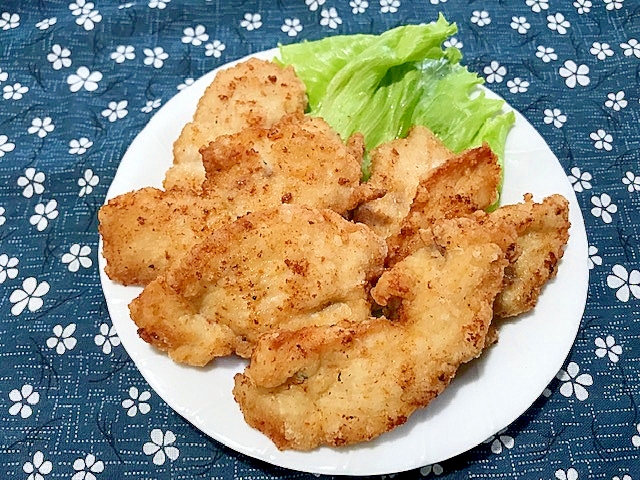 鶏むね肉のケイジャン揚げ