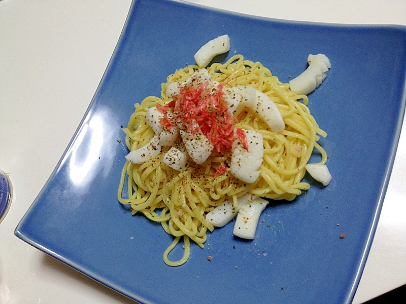 イカのハーブ塩焼きそば