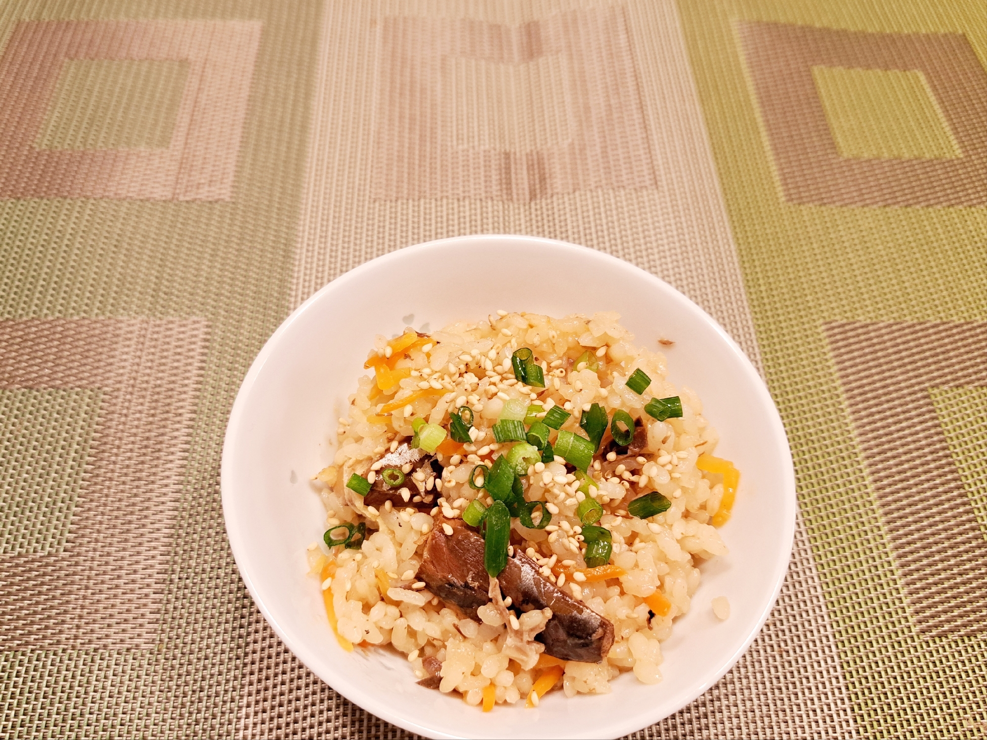 簡単！さば 味噌煮缶を使って！炊き込みご飯