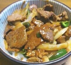 カルビ丼 フライパン コレクション 油