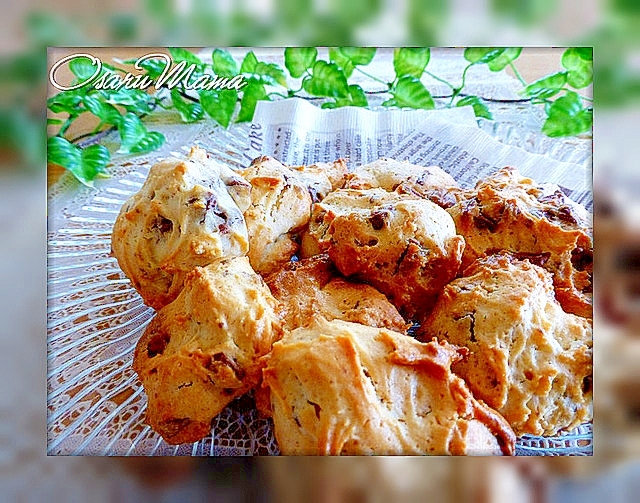 ☆バター不要♪　白ココアチョコクッキー☆