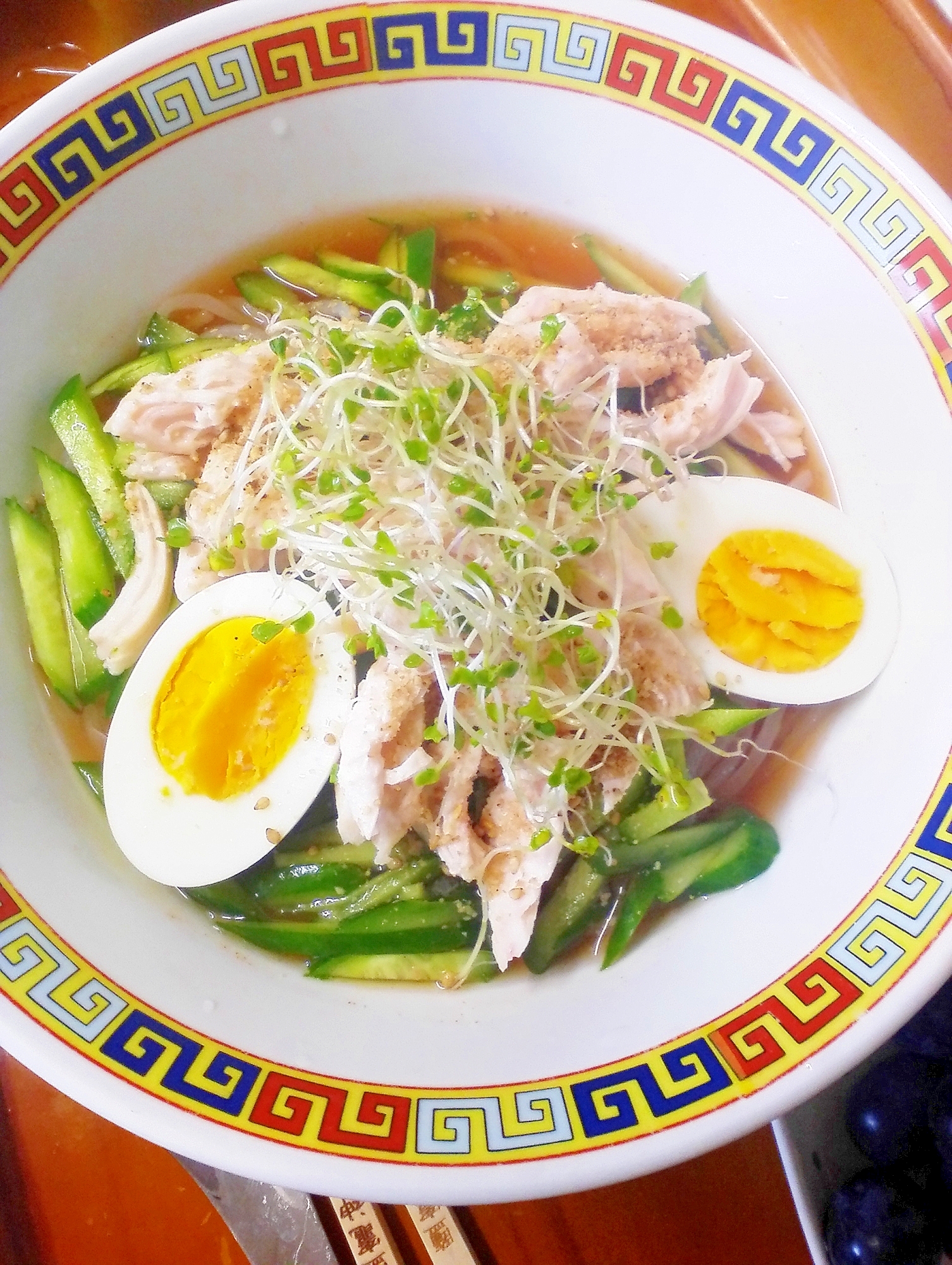 鶏ささみのヘルシー盛岡冷麺