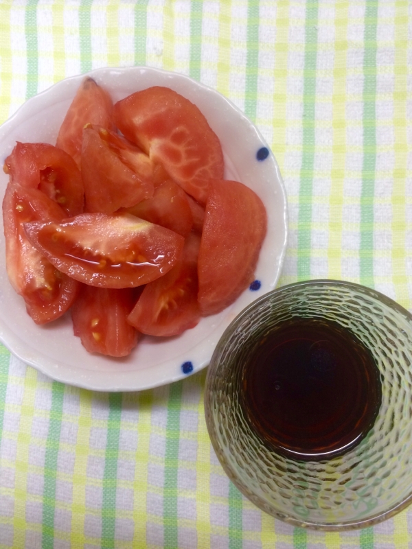 トマトにぴったりな中華風ドレッシング♪