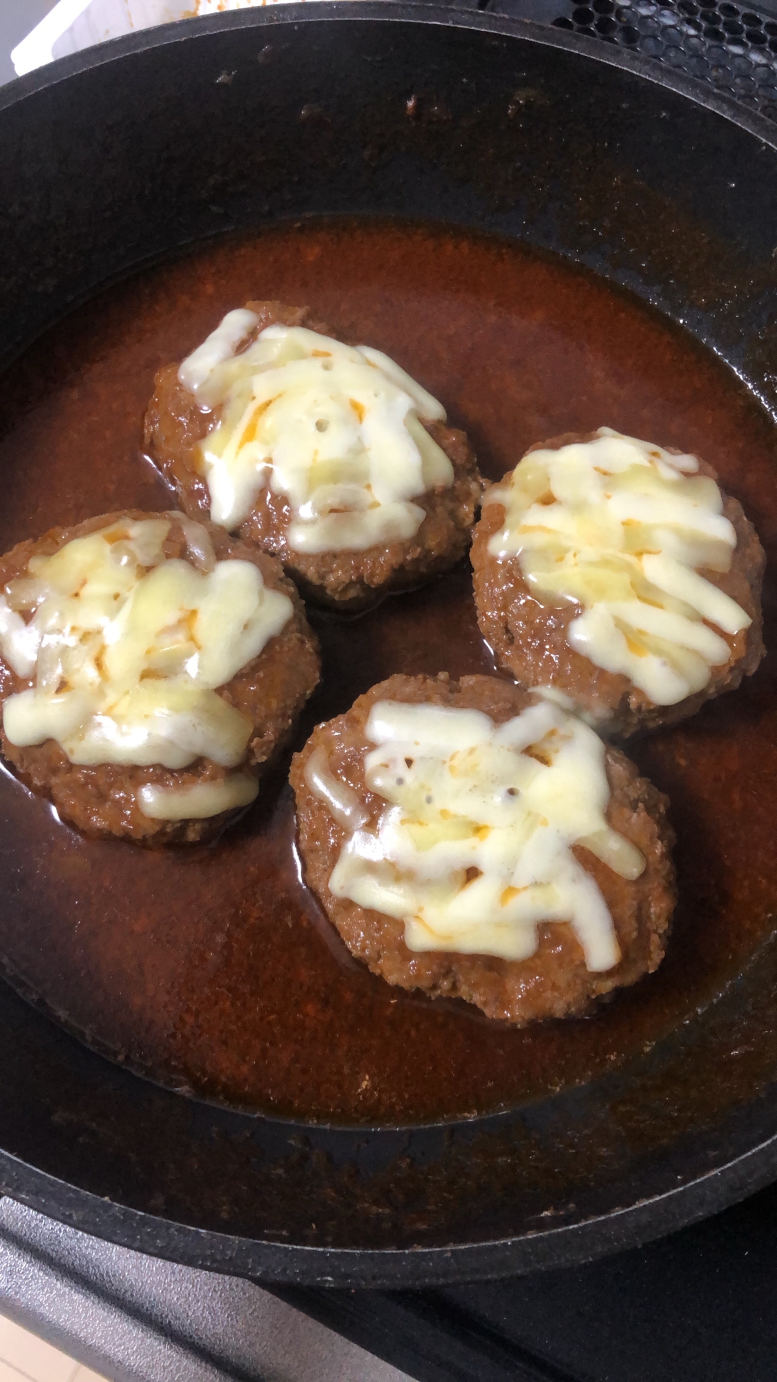 ワンパン豆腐ハンバーグ