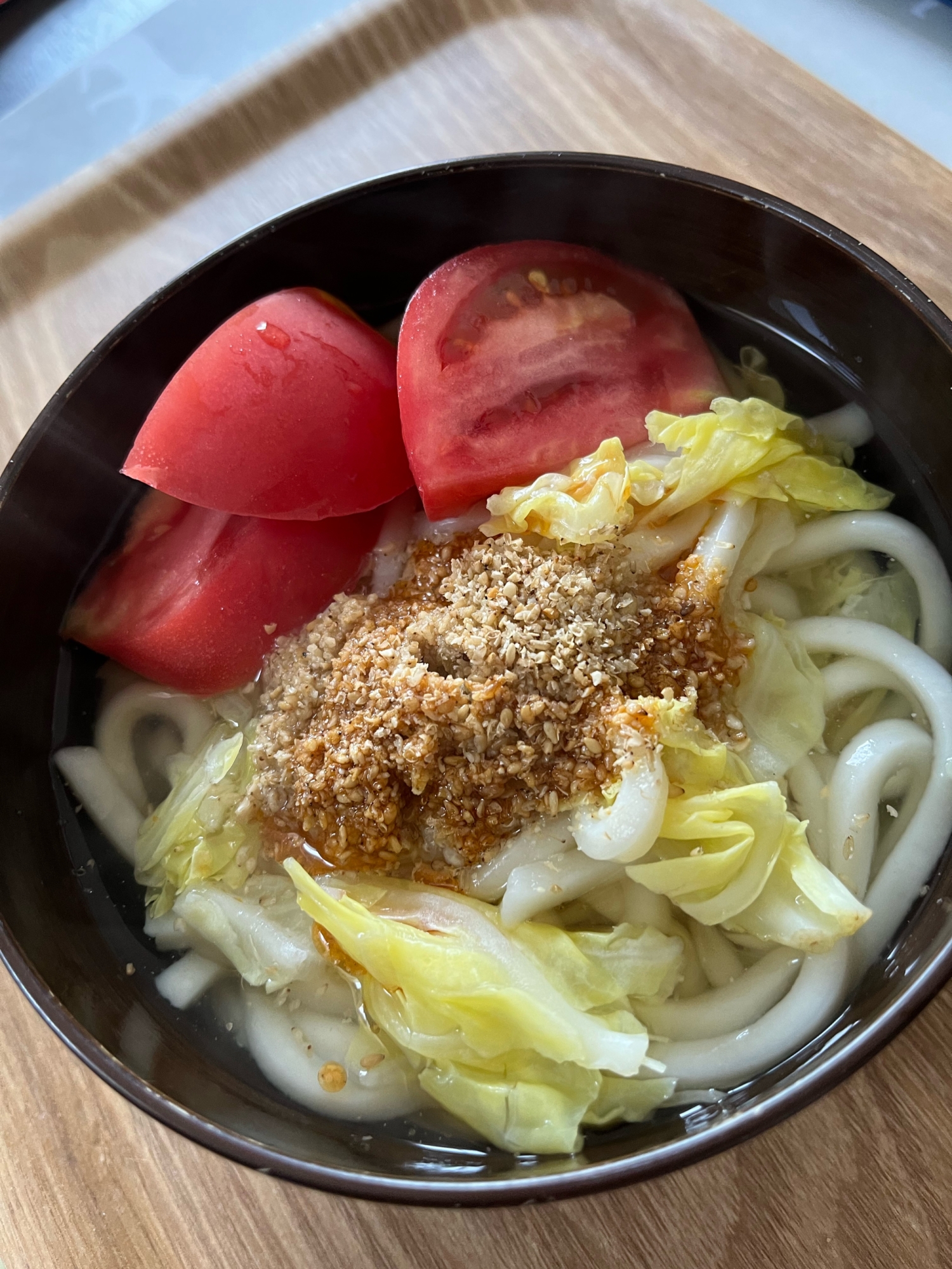 ごまトマトうどん