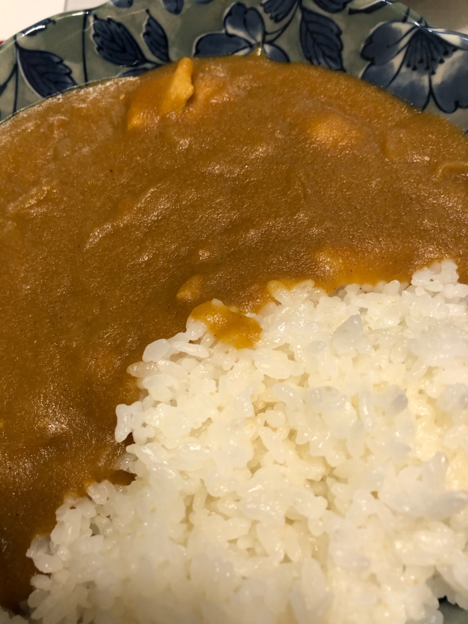 すりおろしチキンカレー