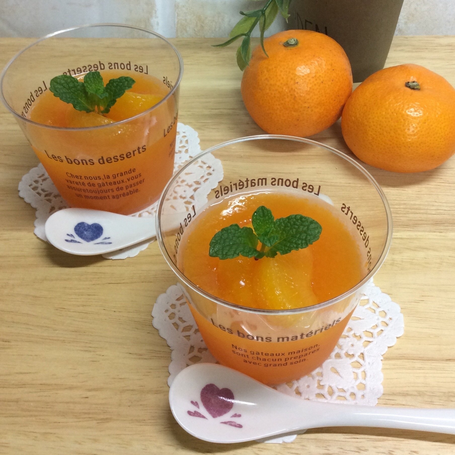 アガーで作るみかんゼリー レシピ 作り方 By あみ 楽天レシピ