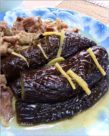 スッキリ豚こま肉となすの煮びたし レシピ 作り方 By はなまる子 楽天レシピ