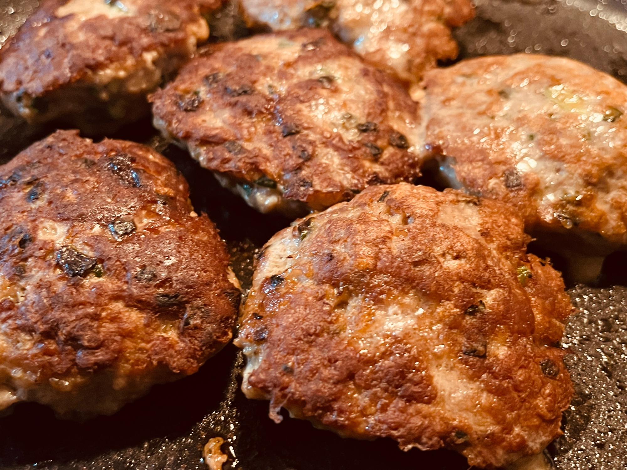 ソース無し·͜· ᕷしっかり味のハンバーグ