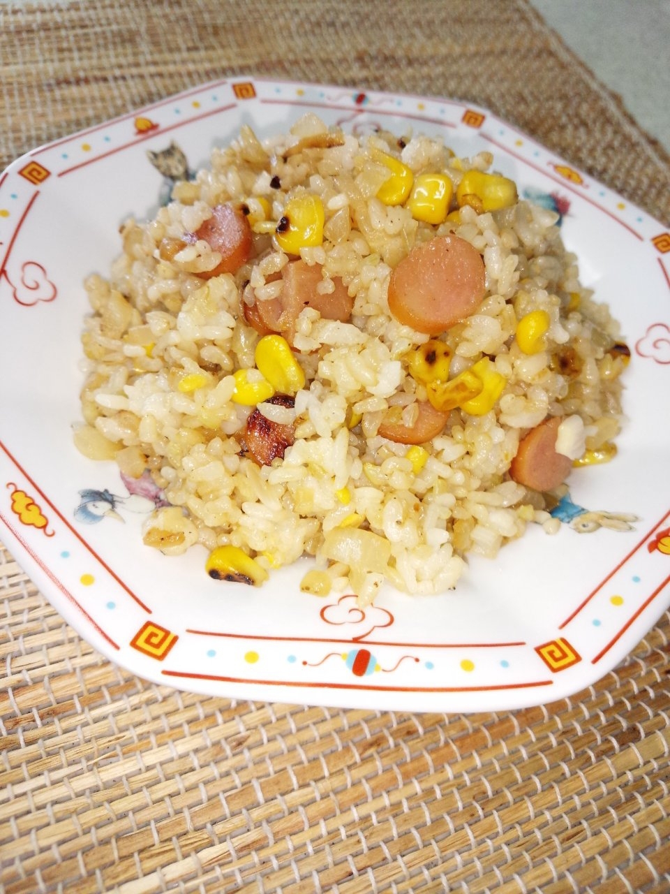 卵なし コーンとウィンナーのチャーハン レシピ 作り方 By ああや 楽天レシピ 卵なし コーンとウィンナーのチャーハン レシピ 作り方 By ああや 楽天レシピ