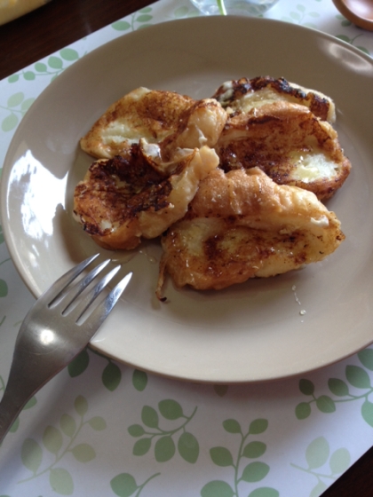 卵無しでできるとは！ヨーグルトの酸味が美味しかったです。子供もよく食べてくれました！
ごちそうさまでした！