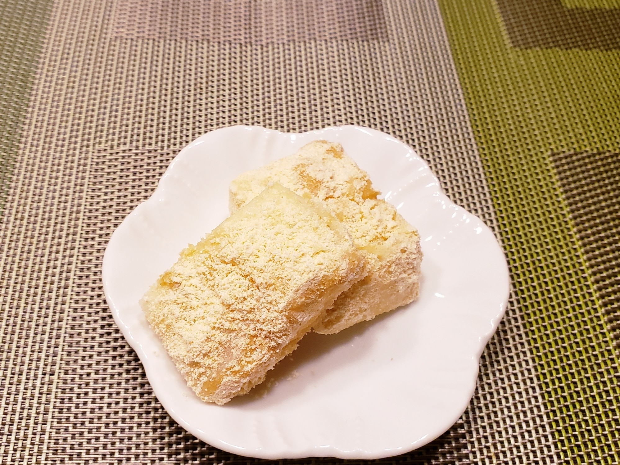 切り餅を使って簡単！おやつに！きなこもち レシピ・作り方 by のりば