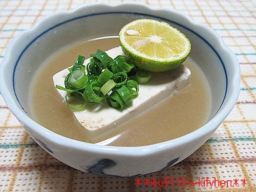 簡単に･･湯豆腐♪